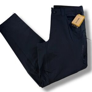 Dakine Leeward Pant Men 34 x 32 Large Black Active Stretch Nylon Outdoor Hiking